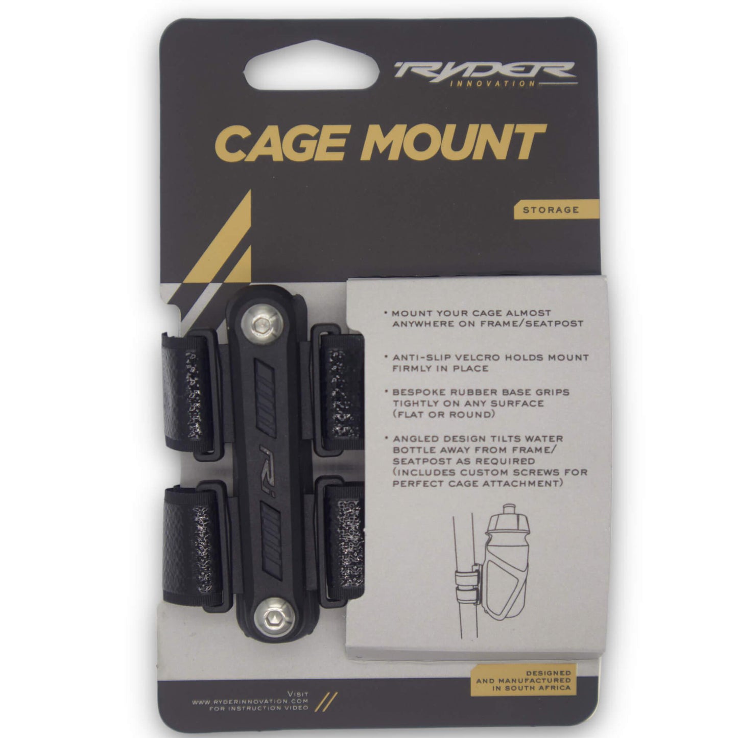 Ryder Bike Bottle Cage Mount