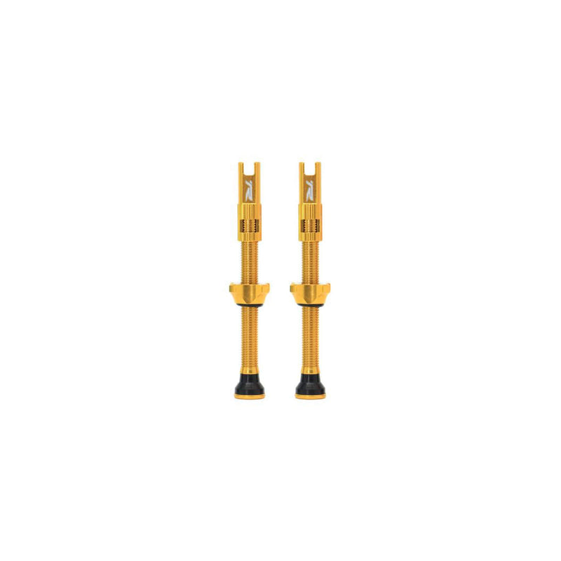Load image into Gallery viewer, Ryder Alu Rvc Tubeless Valves 60mm ALU Gold
